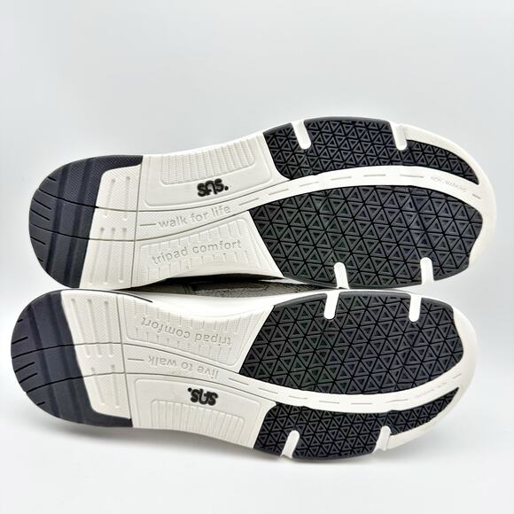 SAS Womens Tour Mesh Sneaker US 12 M Grey White Comfort Walking NIB - Picture 11 of 13